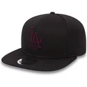 czarna-czapka-z-daszkiem-snapback-z-czerwonym-logo-los-angeles-dodgers-9fifty-jersey-tech-mlb-od-new-era