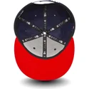 kepure-plokscia-tamsiai-melyna-snapback-9fifty-diamond-era-essential-oakland-athletics-mlb-new-era