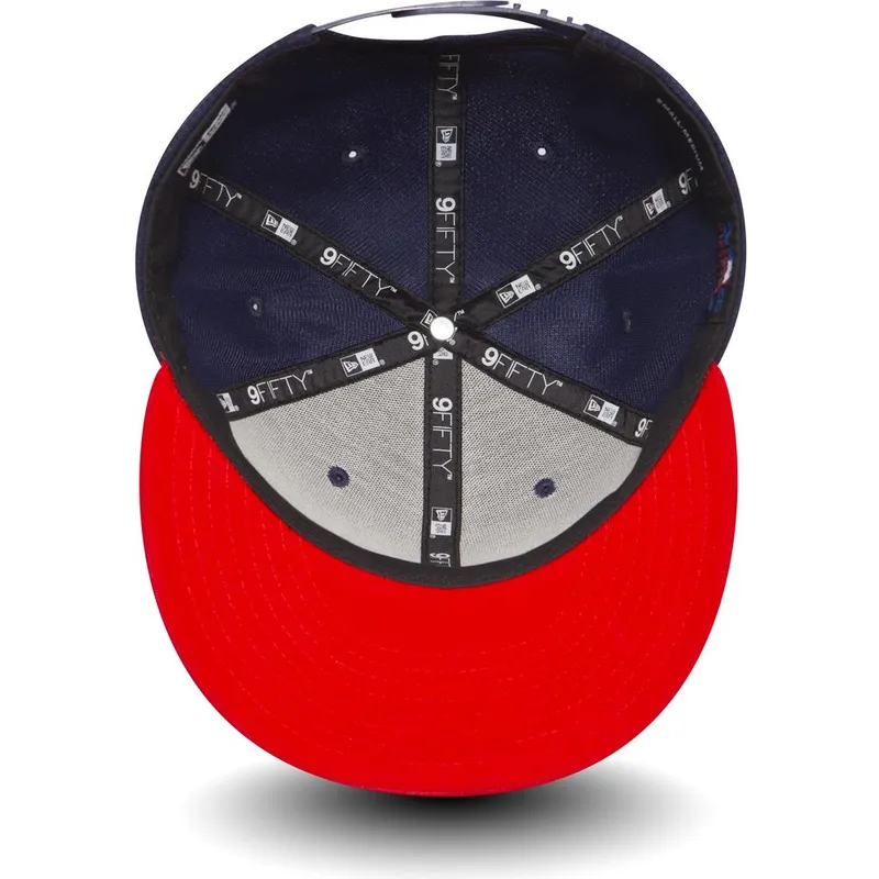 kepure-plokscia-tamsiai-melyna-snapback-9fifty-diamond-era-essential-oakland-athletics-mlb-new-era