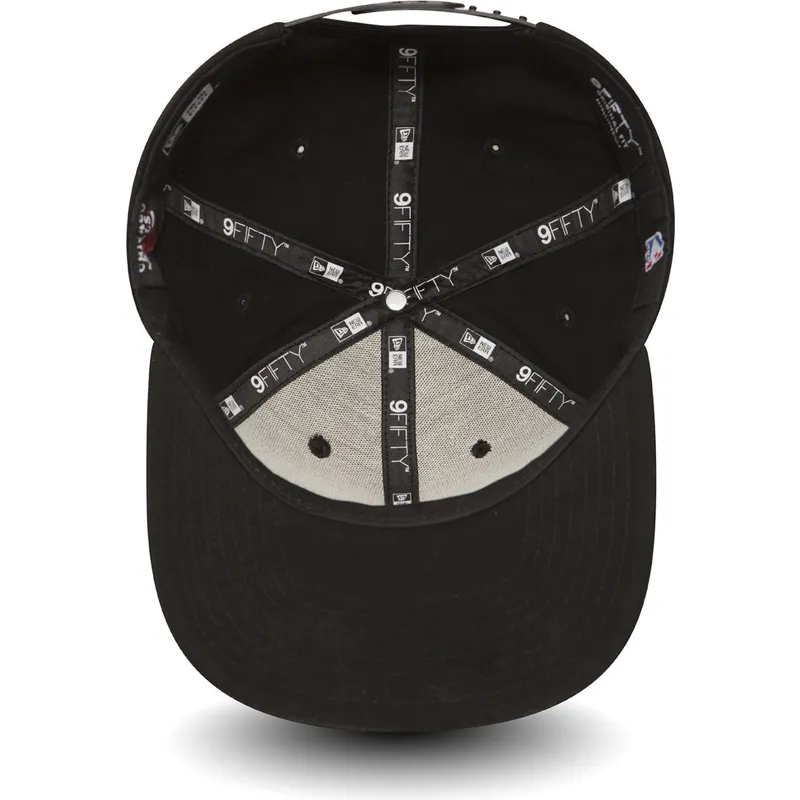 kepure-plokscia-juoda-snapback-9fifty-chain-stitch-chicago-bulls-nba-new-era