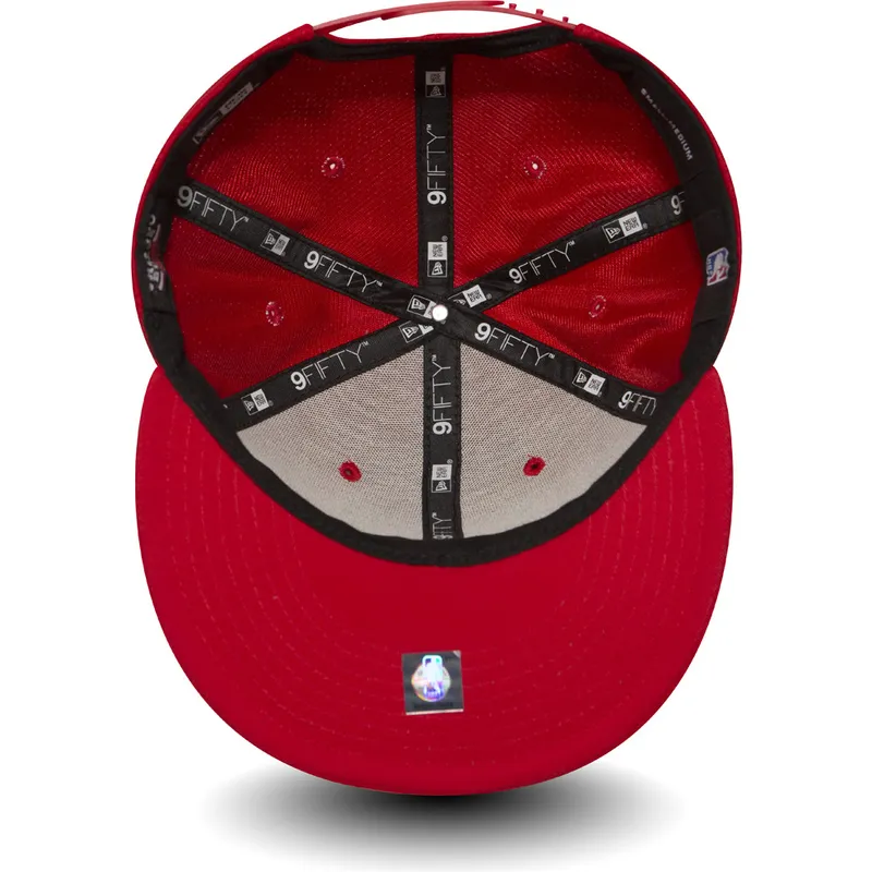 kepure-plokscia-raudona-snapback-9fifty-mesh-chicago-bulls-nba-new-era