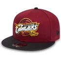 kepure-plokscia-raudona-snapback-9fifty-cleveland-cavaliers-nba-new-era