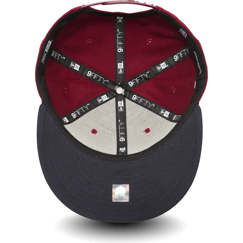 kepure-plokscia-raudona-snapback-9fifty-cleveland-cavaliers-nba-new-era