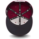 czerwona-plaska-czapka-snapback-dla-dzieci-9fifty-classic-cleveland-cavaliers-nba-od-new-era