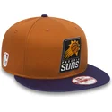 kepure-plokscia-oranzine-snapback-9fifty-phoenix-suns-nba-new-era