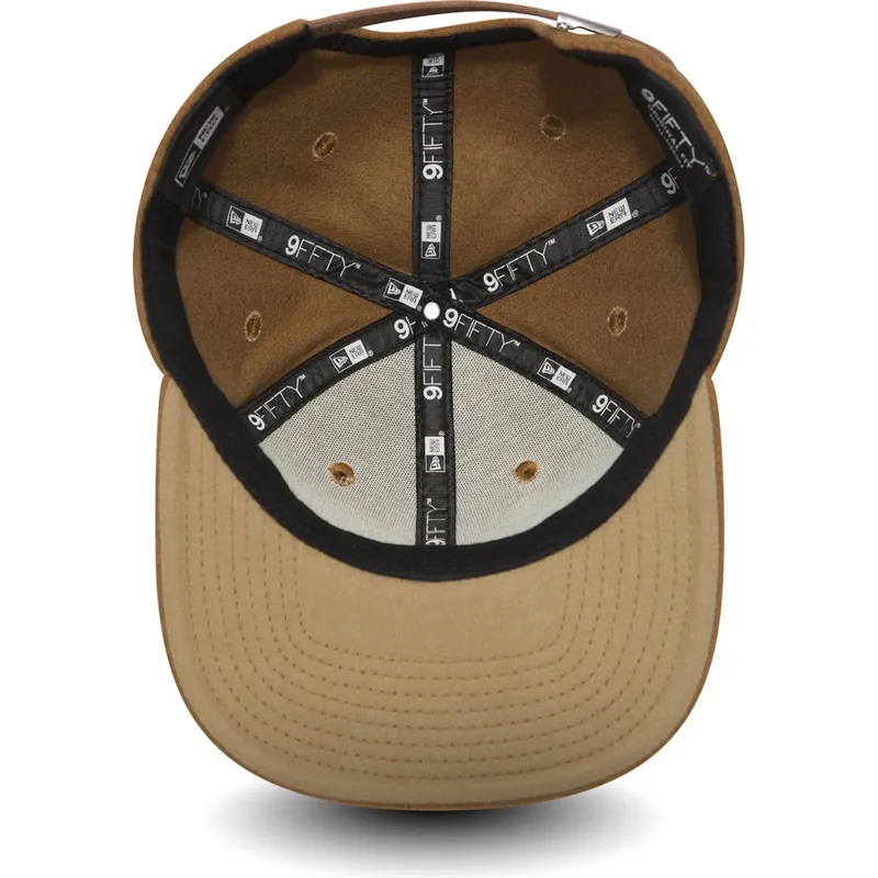 kepure-plokscia-ruda-reguliuojamas-9fifty-premium-classic-new-era kepure-plokscia-ruda-reguliuojamas-9fifty-premium-classic-new-era
