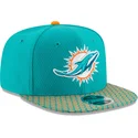 kepure-plokscia-melyna-snapback-9fifty-sideline-miami-dolphins-nfl-new-era