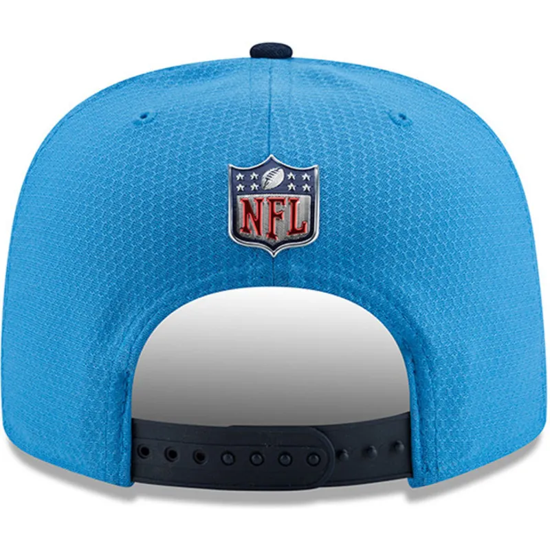 kepure-plokscia-melyna-snapback-9fifty-sideline-los-angeles-chargers-nfl-new-era