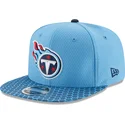 kepure-plokscia-melyna-snapback-9fifty-sideline-tennessee-titans-nfl-new-era