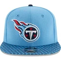 kepure-plokscia-melyna-snapback-9fifty-sideline-tennessee-titans-nfl-new-era