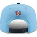 kepure-plokscia-melyna-snapback-9fifty-sideline-tennessee-titans-nfl-new-era