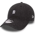 kepure-islenkta-juoda-reguliuojamas-9forty-herringbone-detroit-tigers-mlb-new-era