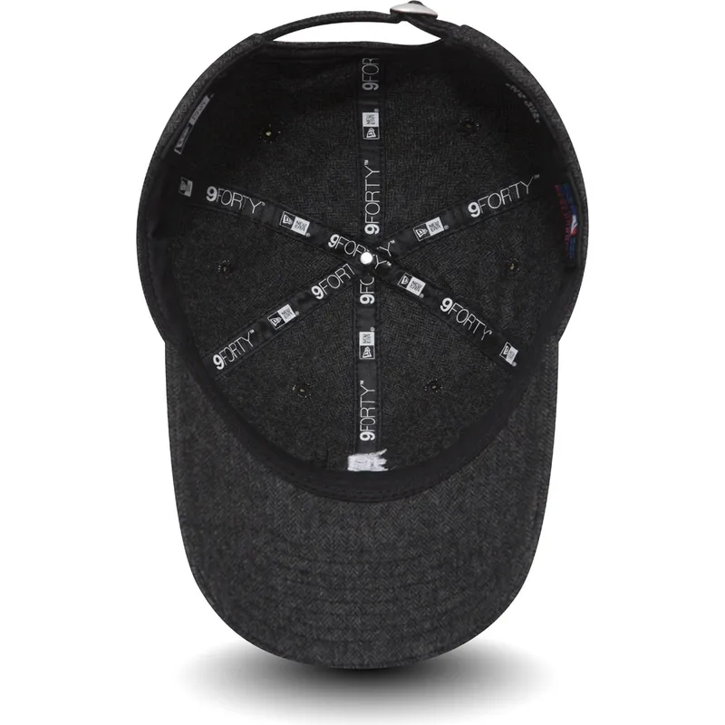 kepure-islenkta-juoda-reguliuojamas-9forty-herringbone-detroit-tigers-mlb-new-era
