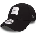 kepure-islenkta-juoda-reguliuojamas-9forty-satin-patch-new-york-yankees-mlb-new-era
