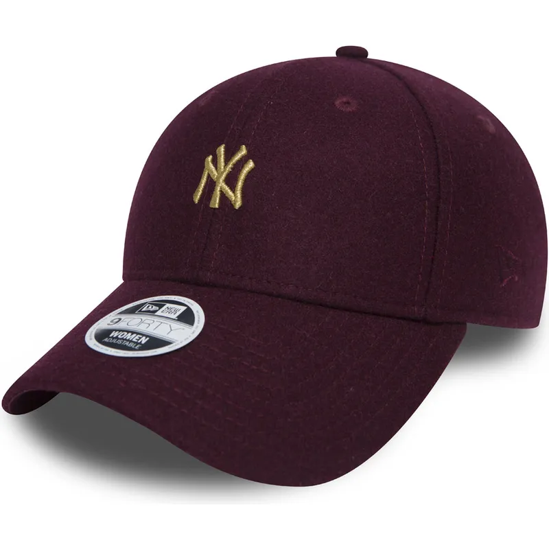 kepure-islenkta-raudona-reguliuojamas-oro-9forty-melton-new-york-yankees-mlb-new-era