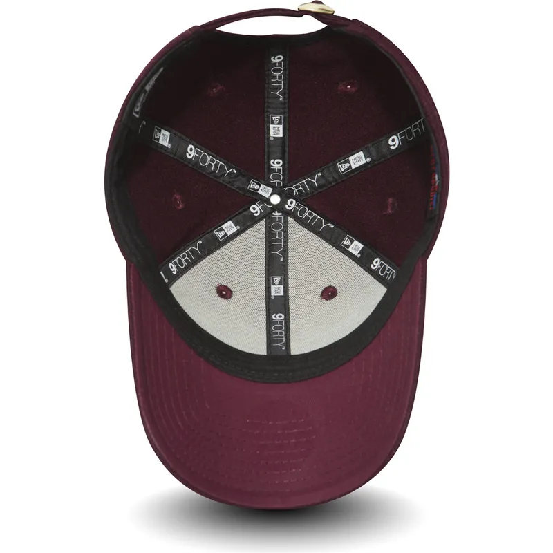 kepure-islenkta-raudona-reguliuojamas-oro-9forty-melton-new-york-yankees-mlb-new-era