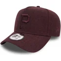 kepure-islenkta-violetine-reguliuojamas-9forty-seasonal-heather-a-frame-pittsburgh-pirates-mlb-new-era