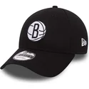 kepure-islenkta-juoda-reguliuojamas-9forty-felt-infill-brooklyn-nets-nba-new-era