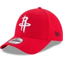 kepure-islenkta-raudona-reguliuojamas-9forty-the-league-houston-rockets-nba-new-era