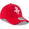 kepure-islenkta-raudona-reguliuojamas-9forty-the-league-houston-rockets-nba-new-era