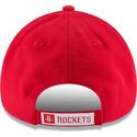 kepure-islenkta-raudona-reguliuojamas-9forty-the-league-houston-rockets-nba-new-era