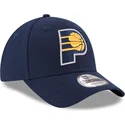 kepure-islenkta-melyna-reguliuojamas-9forty-the-league-indiana-pacers-nba-new-era