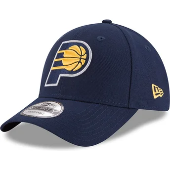 kepure-islenkta-tamsiai-melyna-reguliuojamas-9forty-the-league-indiana-pacers-nba-new-era