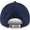 kepure-islenkta-tamsiai-melyna-reguliuojamas-9forty-the-league-indiana-pacers-nba-new-era