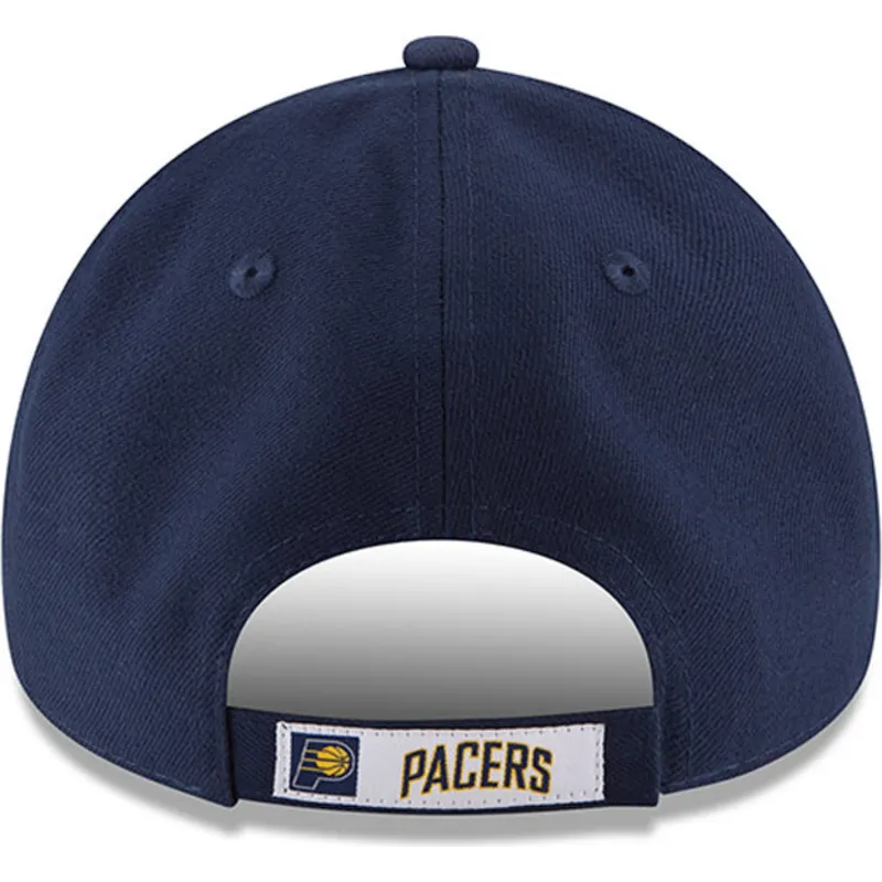 kepure-islenkta-tamsiai-melyna-reguliuojamas-9forty-the-league-indiana-pacers-nba-new-era