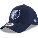 kepure-islenkta-melyna-reguliuojamas-bordado-9forty-the-league-memphis-grizzlies-nba-new-era