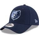 wyginieta-czapka-niebieska-z-regulacja-z-logo-bordado-9forty-the-league-memphis-grizzlies-nba-new-era