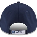 kepure-islenkta-melyna-reguliuojamas-bordado-9forty-the-league-memphis-grizzlies-nba-new-era