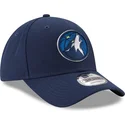 cap-islenkta-navy-blue-adjustable-strap-9forty-the-league-minnesota-timberwolves-nba-new-era
