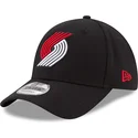cap-islenkta-black-adjustable-strap-9forty-the-league-portland-trail-blazers-nba-new-era