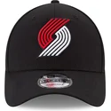 cap-islenkta-black-adjustable-strap-9forty-the-league-portland-trail-blazers-nba-new-era