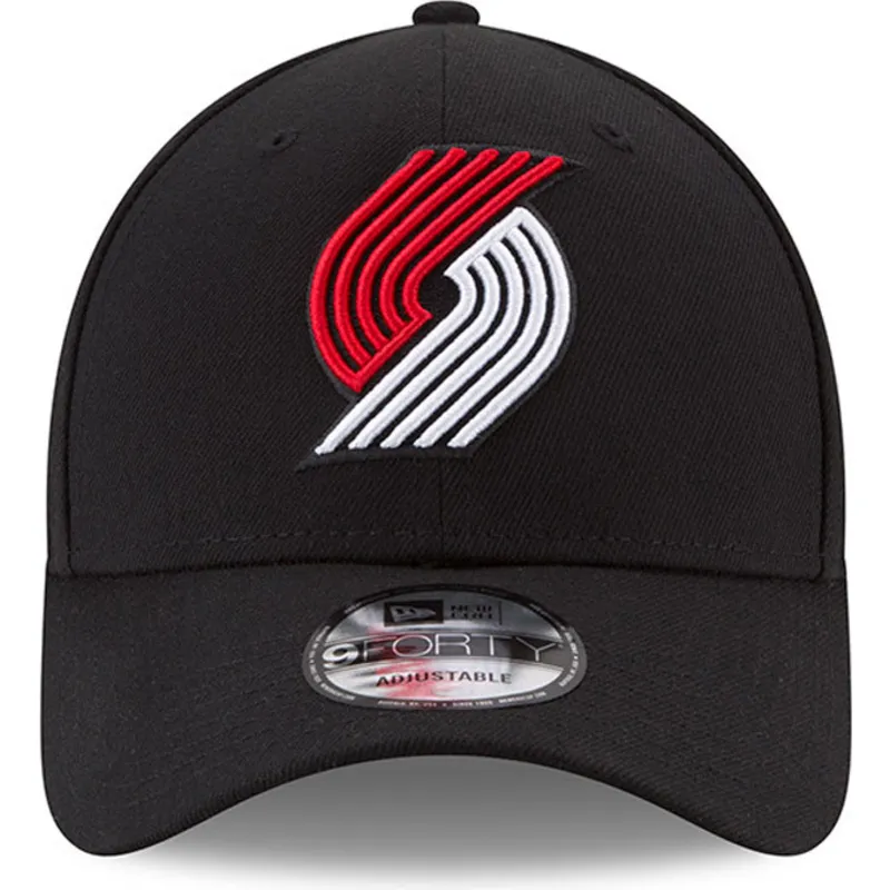 cap-islenkta-black-adjustable-strap-9forty-the-league-portland-trail-blazers-nba-new-era