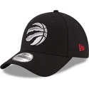kepure-islenkta-juoda-reguliuojamas-9forty-the-league-toronto-raptors-nba-new-era