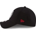 kepure-islenkta-juoda-reguliuojamas-9forty-the-league-toronto-raptors-nba-new-era