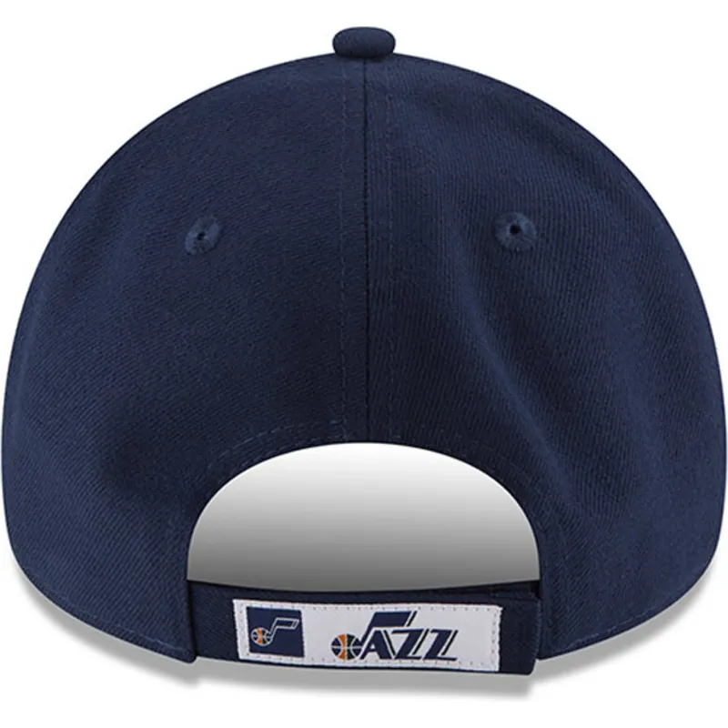 kepure-islenkta-tamsiai-melyna-reguliuojamas-9forty-the-league-utah-jazz-nba-new-era