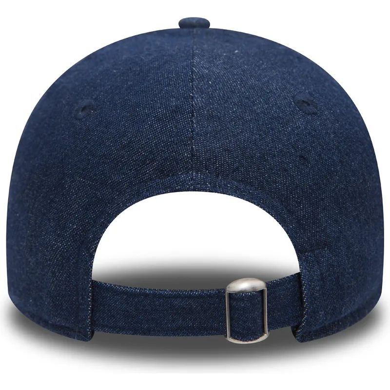 kepure-islenkta-melyna-reguliuojamas-efecto-vaquero-9forty-denim-new-era