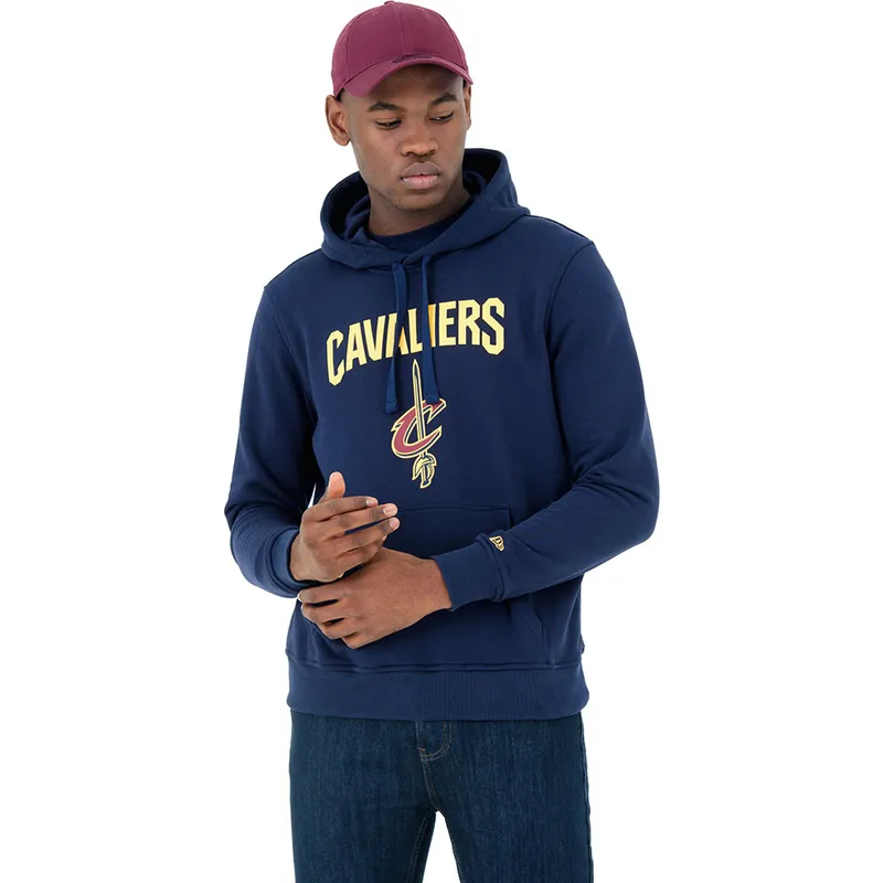 dzemperiai-su-gobtuvu-melyna-pullover-hoody-cleveland-cavaliers-nba-new-era
