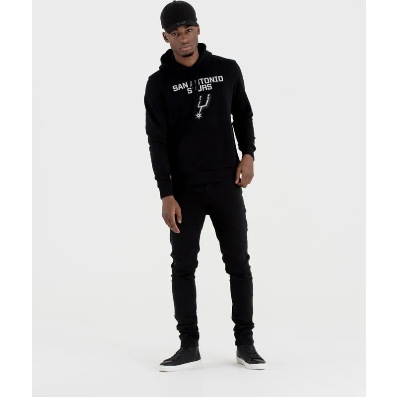 dzemperiai-su-gobtuvu-juoda-pullover-hoody-san-antonio-spurs-nba-new-era