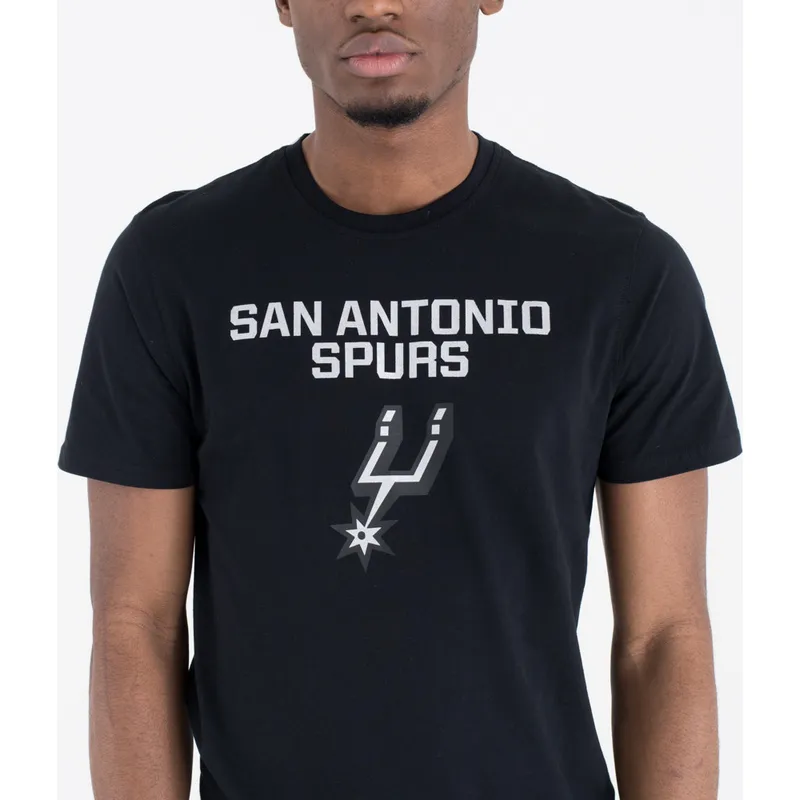 marskineliai-trumpomis-rankovemis-juoda-san-antonio-spurs-nba-new-era