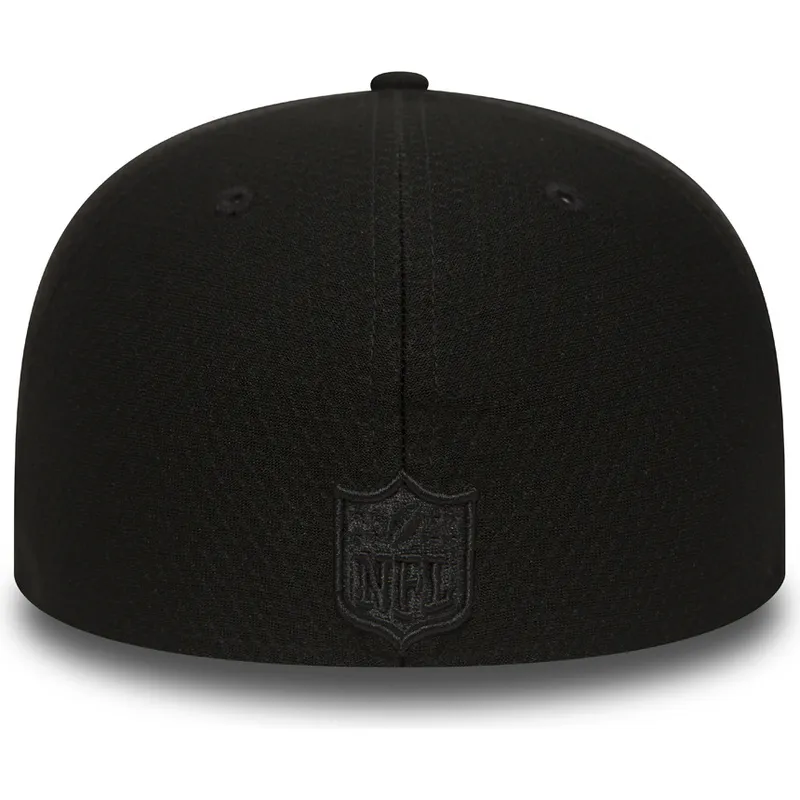 kepure-plokscia-juoda-priglundanti-59fifty-black-coll-green-bay-packers-nfl-new-era