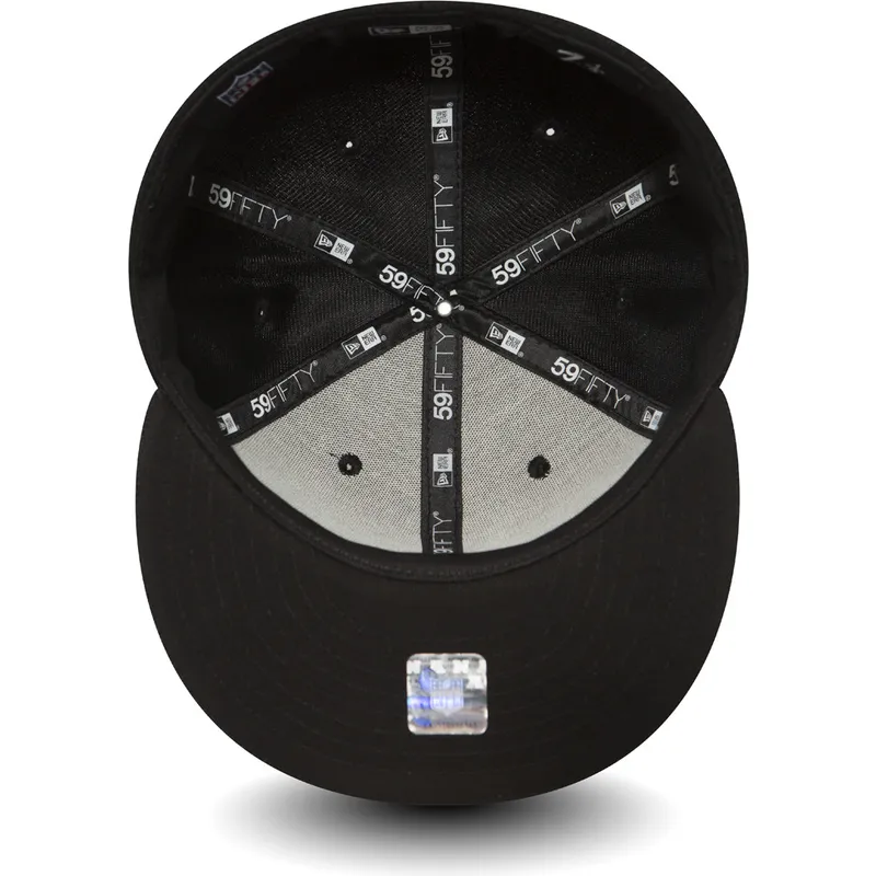 kepure-plokscia-juoda-priglundanti-59fifty-black-coll-green-bay-packers-nfl-new-era