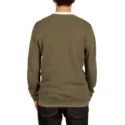 sweter-zielona-sundown-military-volcom