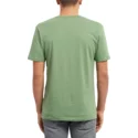 t-shirt-krotki-rekaw-zielona-crisp-stone-dark-kelly-volcom