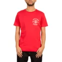 t-shirt-krotki-rekaw-czerwona-chain-gang-true-red-volcom