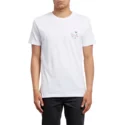 t-shirt-krotki-rekaw-biala-fridazed-white-volcom