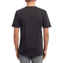 t-shirt-krotki-rekaw-czarna-stranger-black-volcom